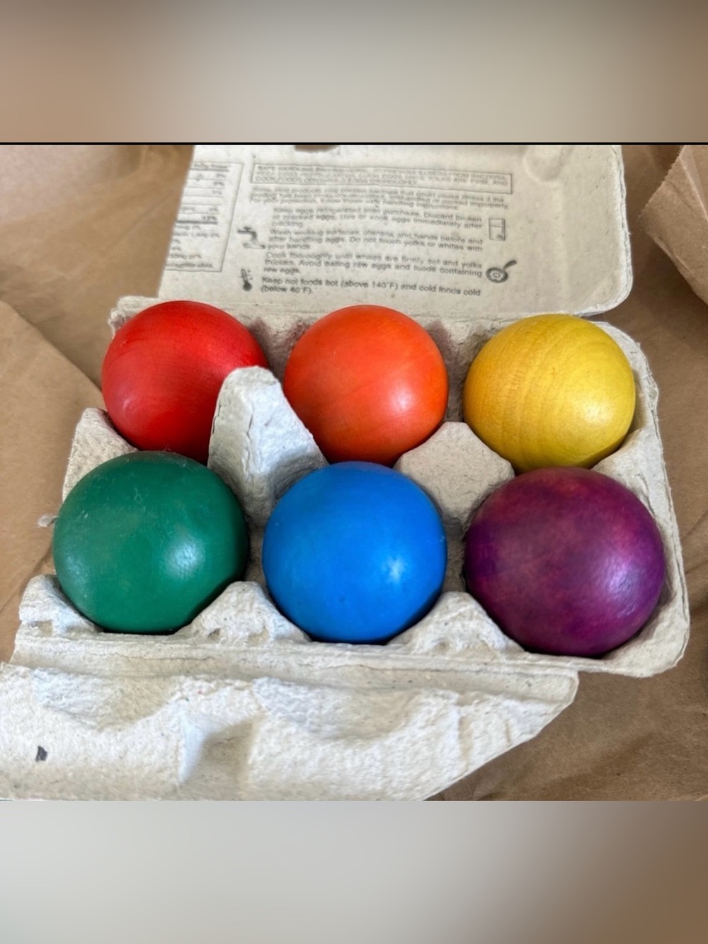 Grimm’s and Grapat Style Wooden Balls